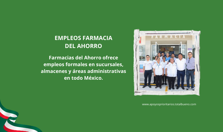 EMPLEOS FARMACIA DEL AHORRO